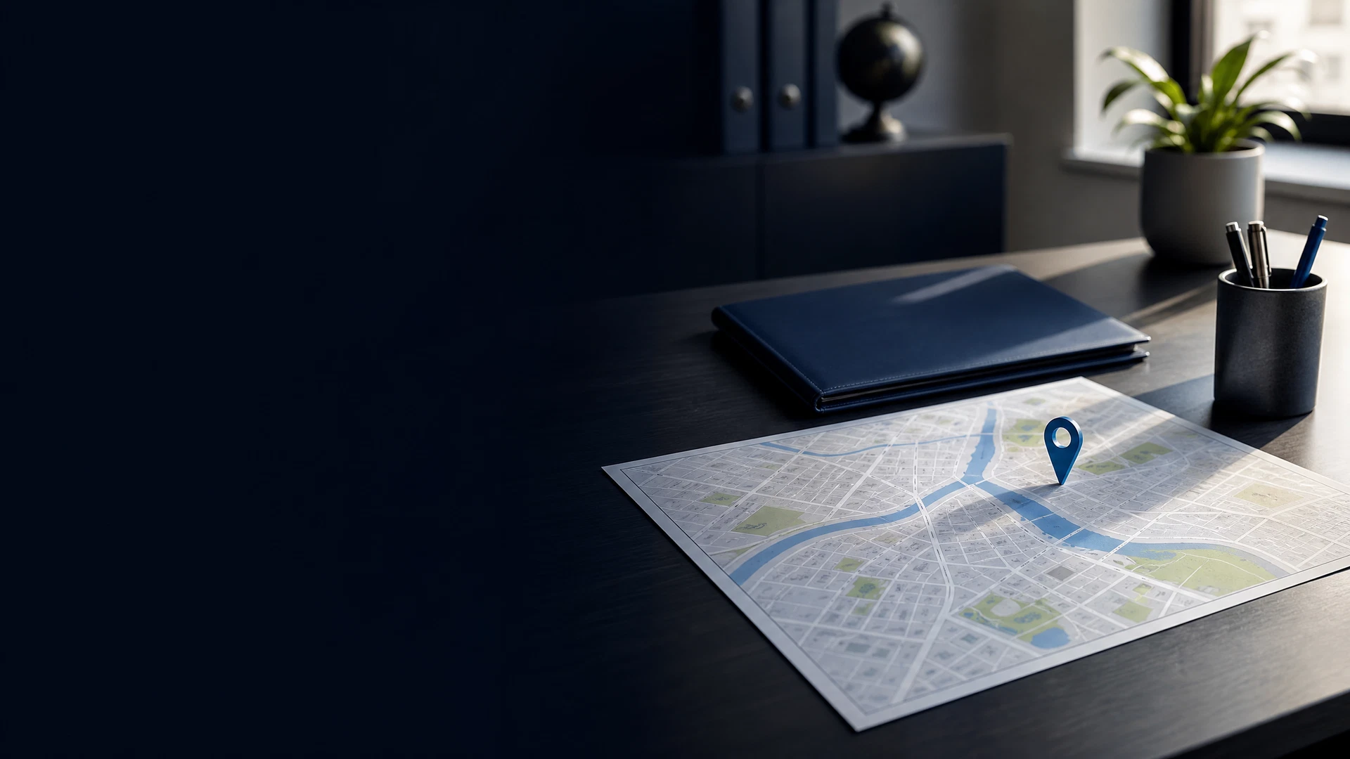 Map and operational compliance review desk
